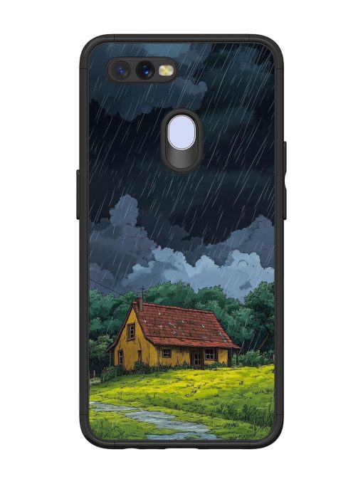 Rainy Day Retreat Glossy Soft Edge Case for Oppo A11K Chachhi