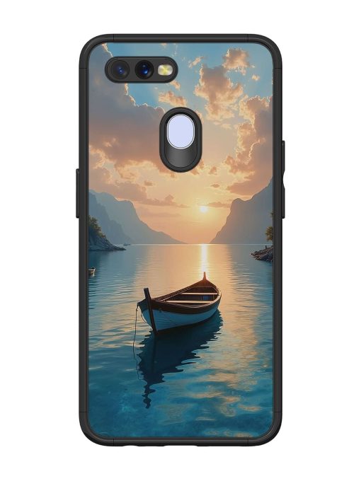 Serene Sunset Glossy Soft Edge Case for Oppo A11K Chachhi