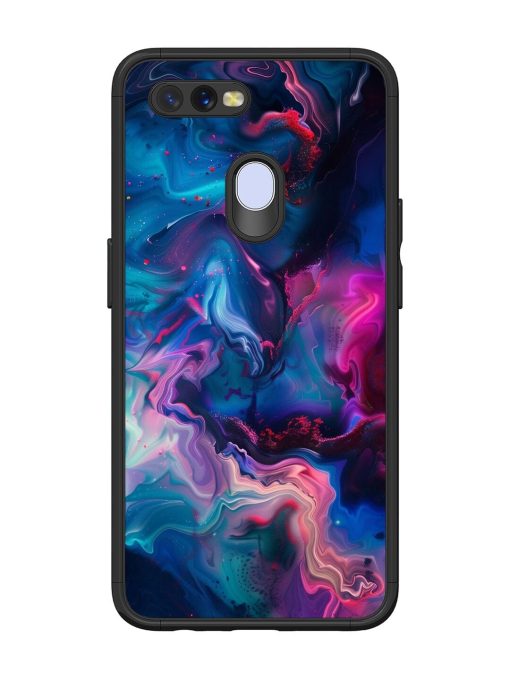 Cosmic Swirl Glossy Soft Edge Case for Oppo A11K Chachhi