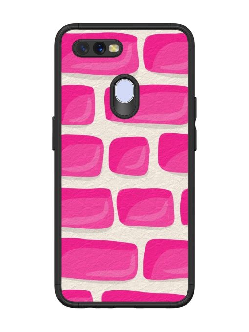 Pink Brick Wall Glossy Soft Edge Case for Oppo A11K