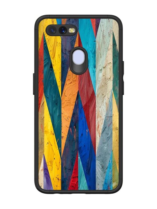 Abstract Tapestry Glossy Soft Edge Case for Oppo A11K Chachhi