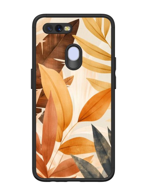 Earthy Elegance Glossy Soft Edge Case for Oppo A11K Chachhi