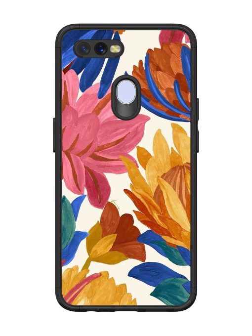 Blooming Tapestry Glossy Soft Edge Case for Oppo A11K Chachhi