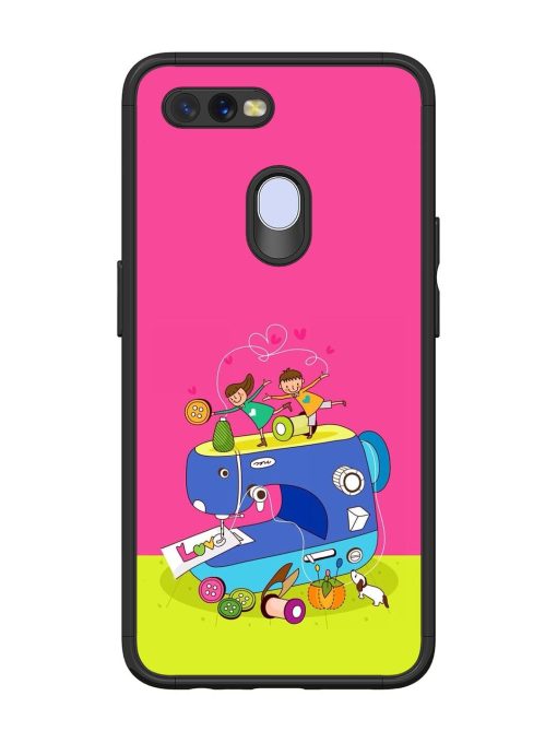 Sew Cute Glossy Soft Edge Case for Oppo A11K Chachhi