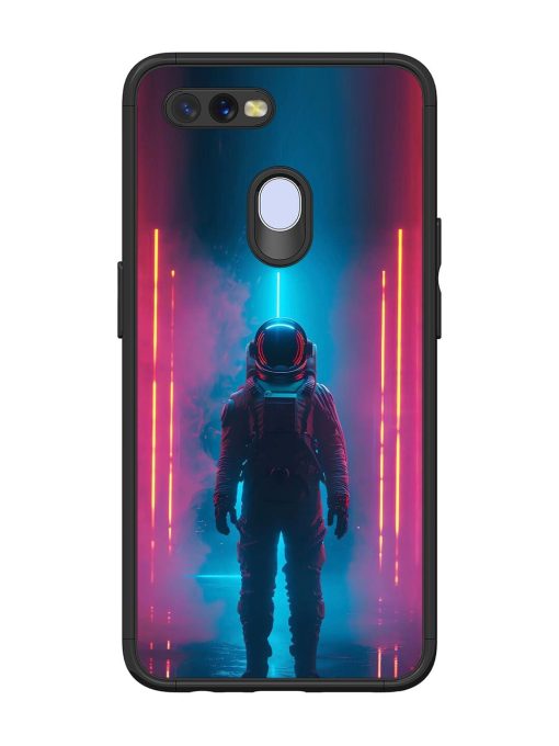 Neon Astronaut Glossy Soft Edge Case for Oppo A11K Chachhi