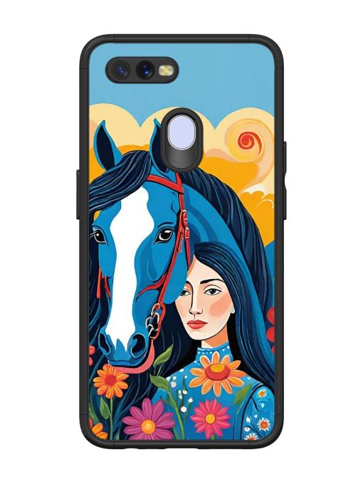 Equine Enchantment Glossy Soft Edge Case for Oppo A11K Chachhi