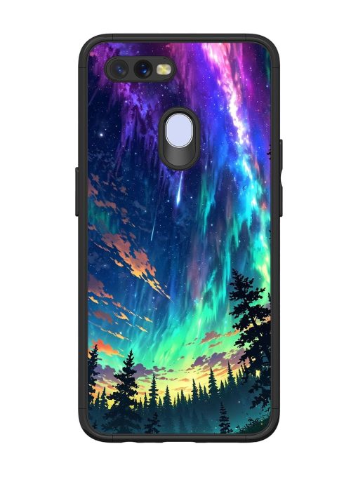 Cosmic Canvas Glossy Soft Edge Case for Oppo A11K Chachhi