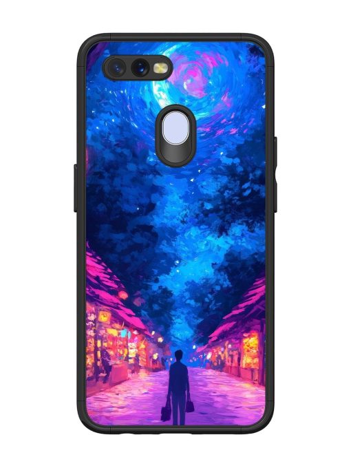 Neon Nightscape Glossy Soft Edge Case for Oppo A11K Chachhi