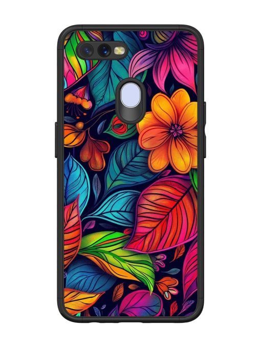 Rainbow Of Blooms Glossy Soft Edge Case for Oppo A11K Chachhi