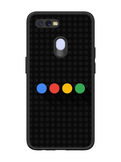 Google Dots Glossy Soft Edge Case for Oppo A11K Chachhi