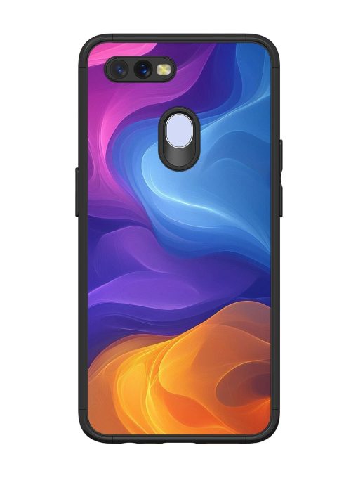 Cosmic Currents Glossy Soft Edge Case for Oppo A11K Chachhi