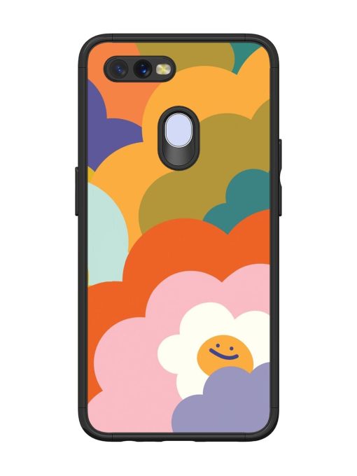 Happy Flower Power Glossy Soft Edge Case for Oppo A11K Chachhi