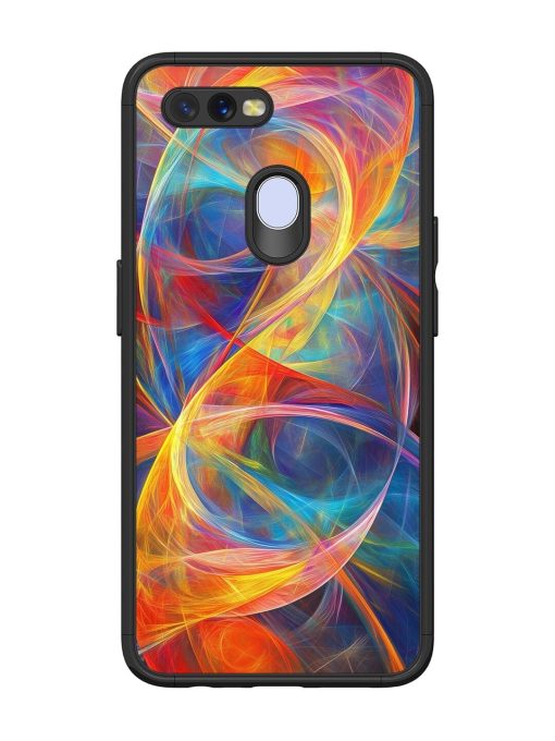 Cosmic Currents Glossy Soft Edge Case for Oppo A11K Chachhi