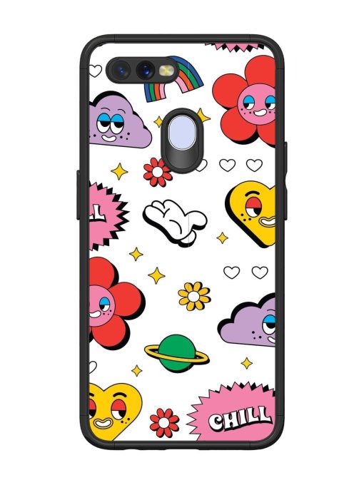 Whimsical Wonderland Glossy Soft Edge Case for Oppo A11K Chachhi