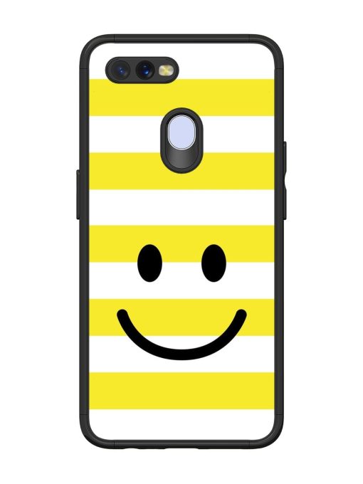 Smiling Stripes Glossy Soft Edge Case for Oppo A11K Chachhi