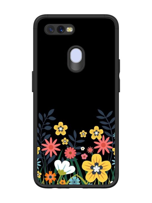 Floral Night Sky Glossy Soft Edge Case for Oppo A11K Chachhi