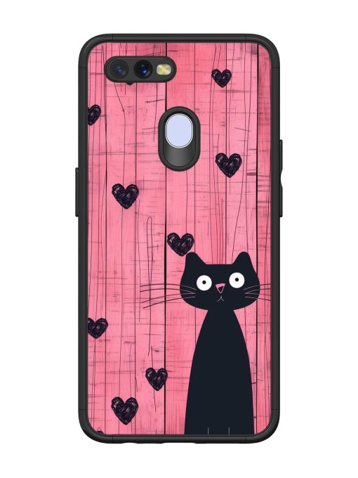 Feline Valentine'S Day Glossy Soft Edge Case for Oppo A11K Chachhi