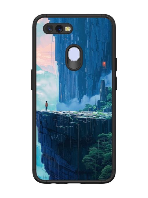 Solitude In The Sky Glossy Soft Edge Case for Oppo A11K