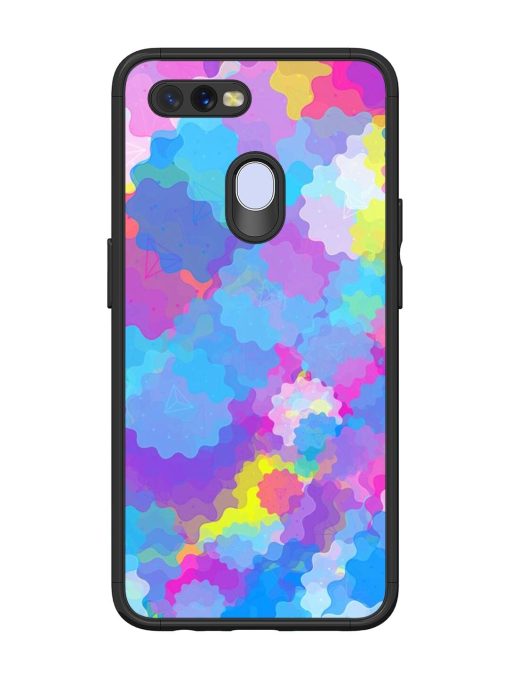 Psychedelic Cloud Burst Glossy Soft Edge Case for Oppo A11K Chachhi