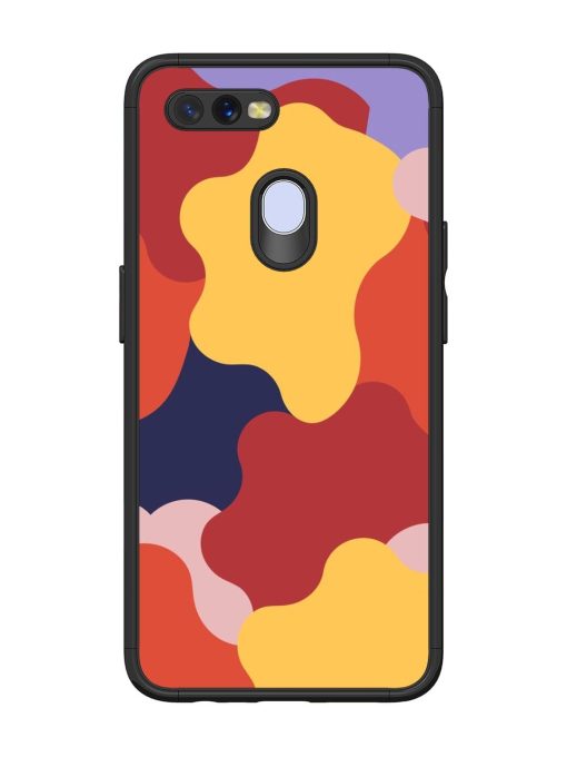 Gooey Color Chaos Glossy Soft Edge Case for Oppo A11K Chachhi