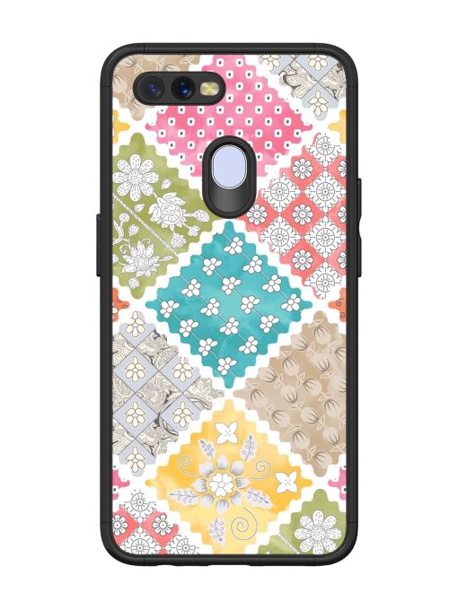 Patchwork Dreamscape Glossy Soft Edge Case for Oppo A11K Chachhi