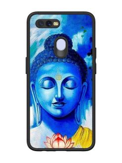 Serene Buddha With Lotus Glossy Soft Edge Case for Oppo A11K