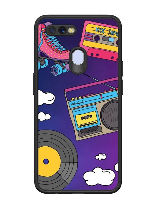 Retro Vibes Glossy Soft Edge Case for Oppo A11K Chachhi