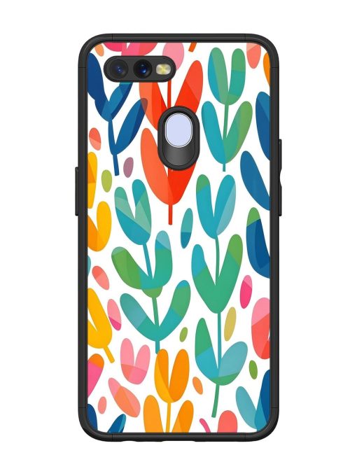 Rainbow Of Blooms Glossy Soft Edge Case for Oppo A11K Chachhi