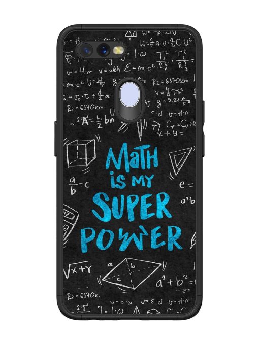 Math Magic Glossy Soft Edge Case for Oppo A12 Chachhi