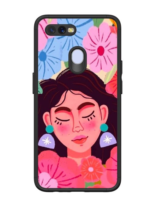 Blooming Serenity Glossy Soft Edge Case for Oppo A12 Chachhi