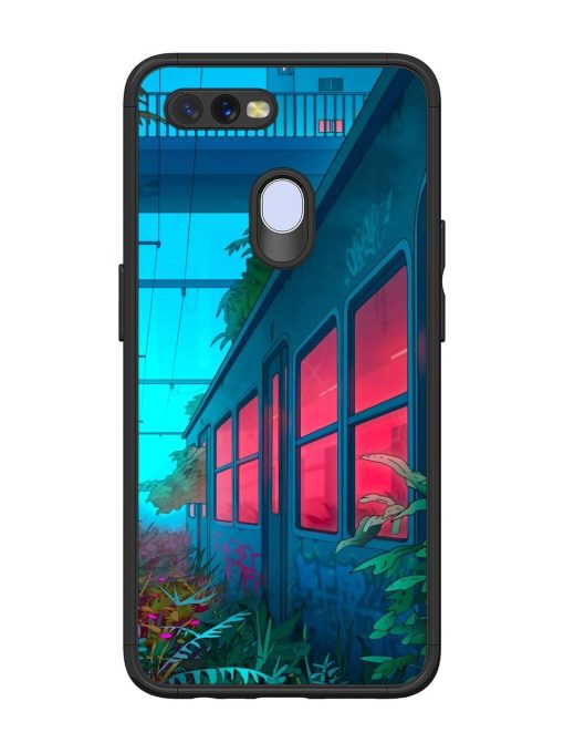 Urban Jungle Glossy Soft Edge Case for Oppo A12 Chachhi