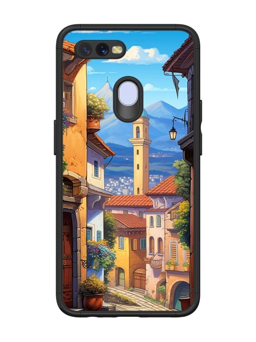 Tuscan Twilight Glossy Soft Edge Case for Oppo A12 Chachhi