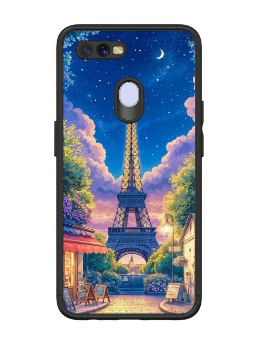 Twilight In Paris Glossy Soft Edge Case for Oppo A12 Chachhi