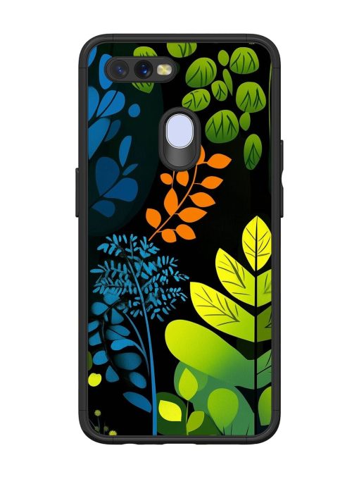 Midnight Garden Glossy Soft Edge Case for Oppo A12 Chachhi