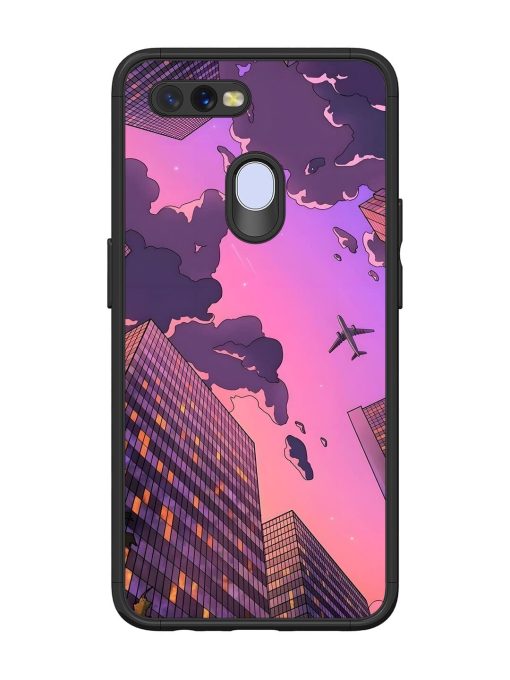 Urban Twilight Glossy Soft Edge Case for Oppo A12 Chachhi