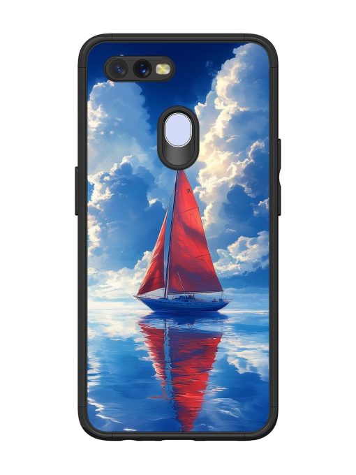 Crimson Sails Glossy Soft Edge Case for Oppo A12 Chachhi