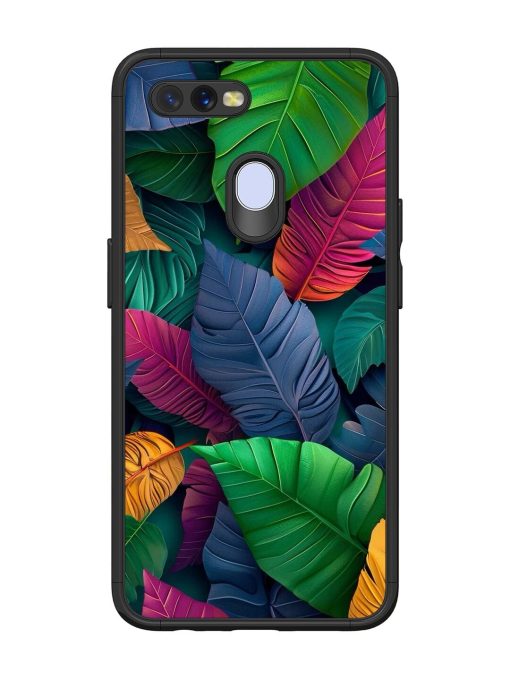 Tropical Tapestry Glossy Soft Edge Case for Oppo A12 Chachhi