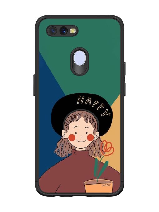 Happy Momo Glossy Soft Edge Case for Oppo A12 Chachhi