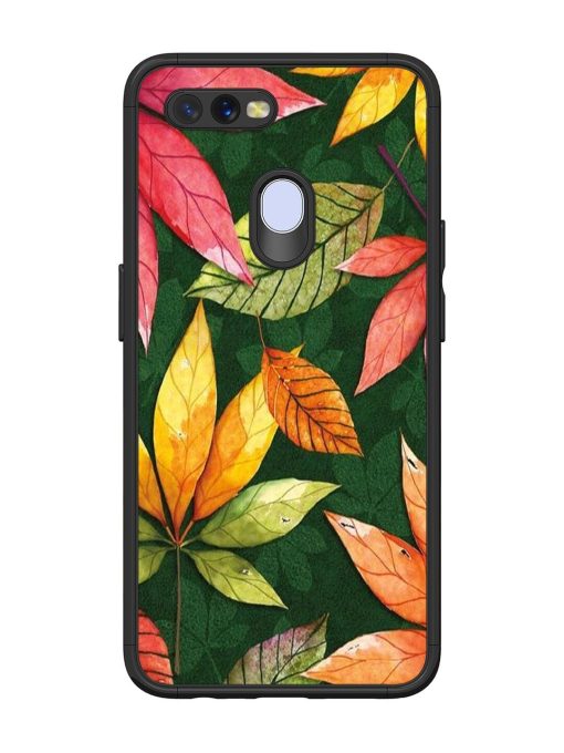 Autumn'S Embrace Glossy Soft Edge Case for Oppo A12 Chachhi