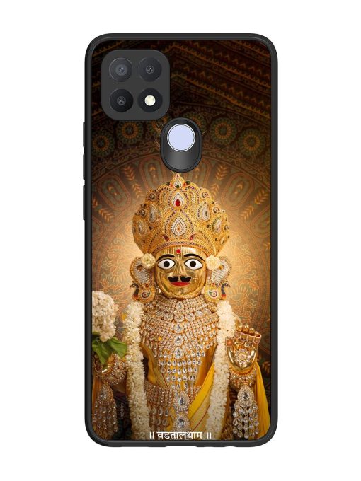 Hare Krishna Maharaj Glossy Soft Edge Case for Oppo A15 Chachhi