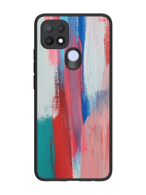 Colorful Chaos Glossy Soft Edge Case for Oppo A15 Chachhi