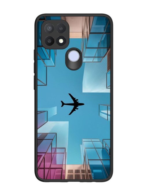 Urban Flightpath Glossy Soft Edge Case for Oppo A15 Chachhi