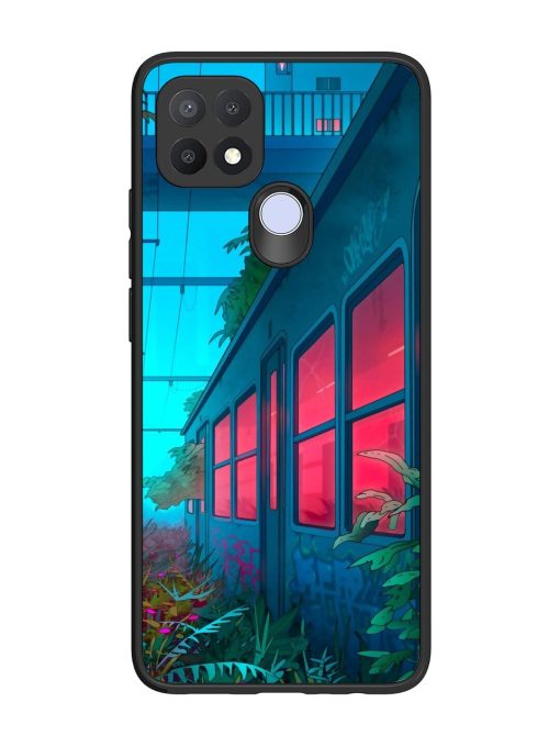 Urban Jungle Glossy Soft Edge Case for Oppo A15 Chachhi