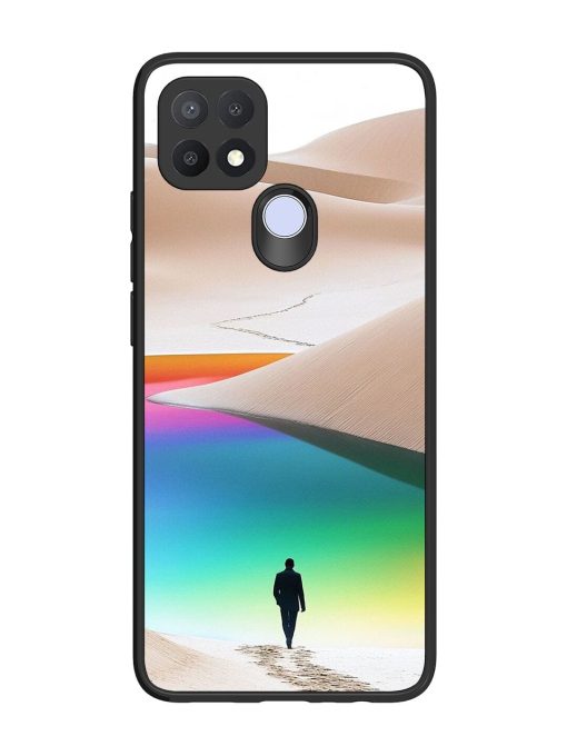 Desert Dreams Glossy Soft Edge Case for Oppo A15 Chachhi