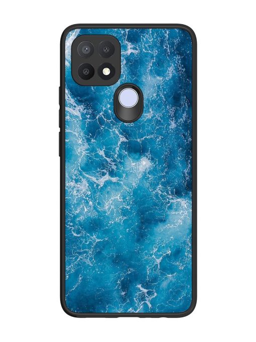 Oceanic Abyss Glossy Soft Edge Case for Oppo A15 Chachhi