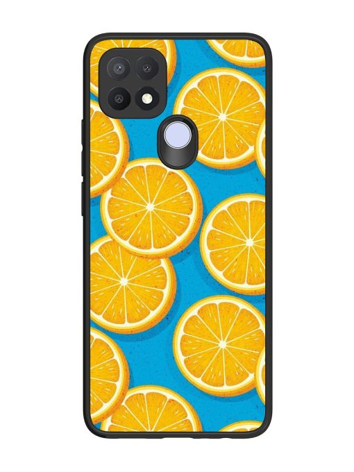 Citrus Symphony Glossy Soft Edge Case for Oppo A15