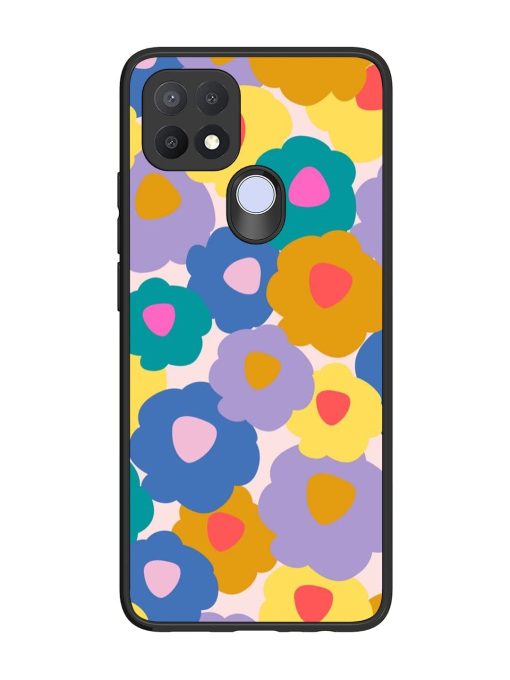 Flower Power Glossy Soft Edge Case for Oppo A15 Chachhi