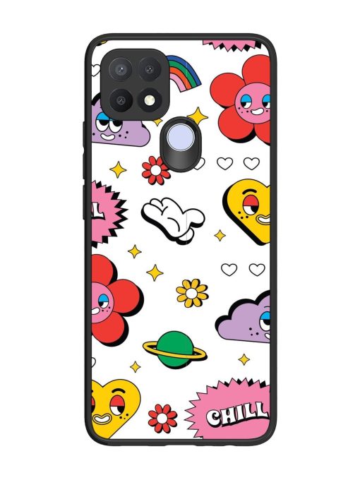 Whimsical Wonderland Glossy Soft Edge Case for Oppo A15 Chachhi