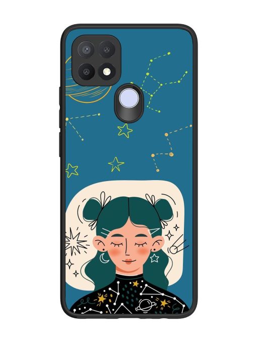 Cosmic Daydreamer Glossy Soft Edge Case for Oppo A15 Chachhi