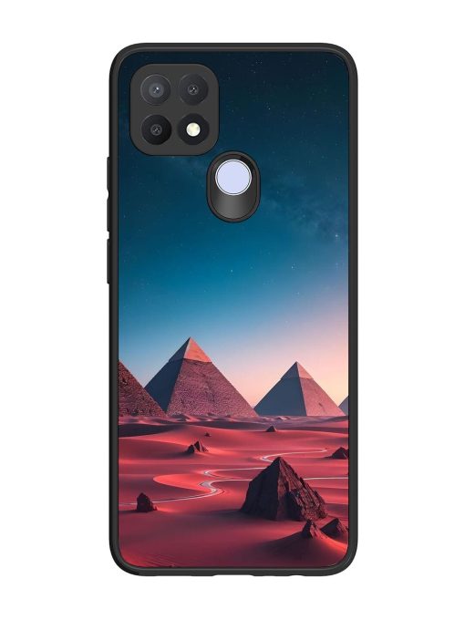 Ancient Wonders Sky Glossy Soft Edge Case for Oppo A15 Chachhi